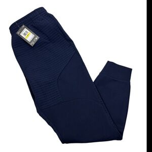 Under Armour Unstoppable Fleece Grid Joggers Men’s Medium 1386544-001 Blue New